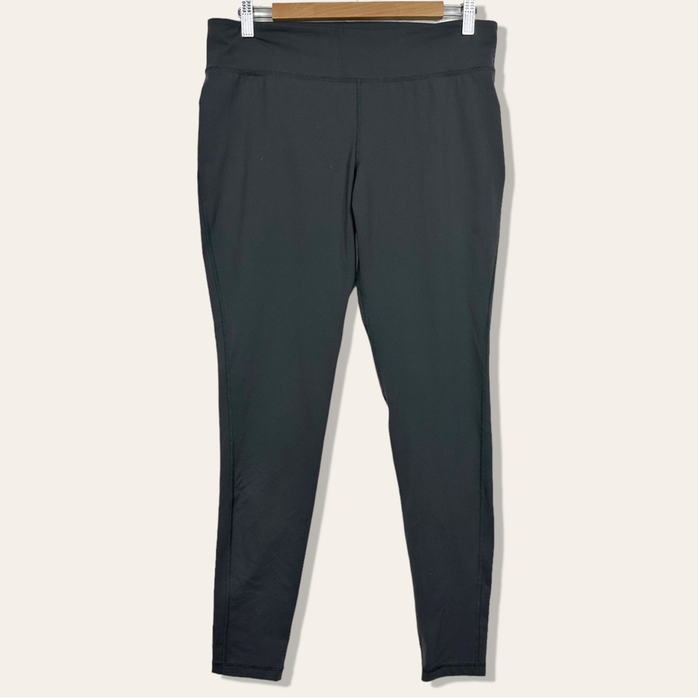 Patagonia Mid Weight Buttery Soft Base Layer Skinny Legging Yoga Pants Dark Gray - Picture 3 of 11